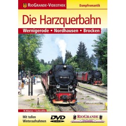 DE - Die Harzquerbahn -Wernigerode-Nordhausen-Brocken - DVD 70 Minuten